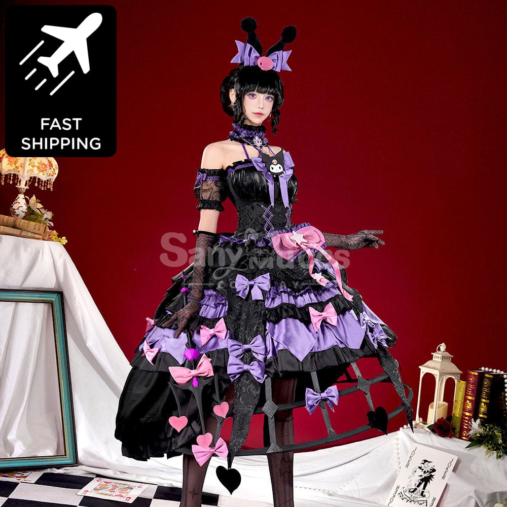 【48H To Ship】Game Identity Ⅴ Cosplay Merry Kuromi Bloody Queen Mary Costume Premium Edition Costumes