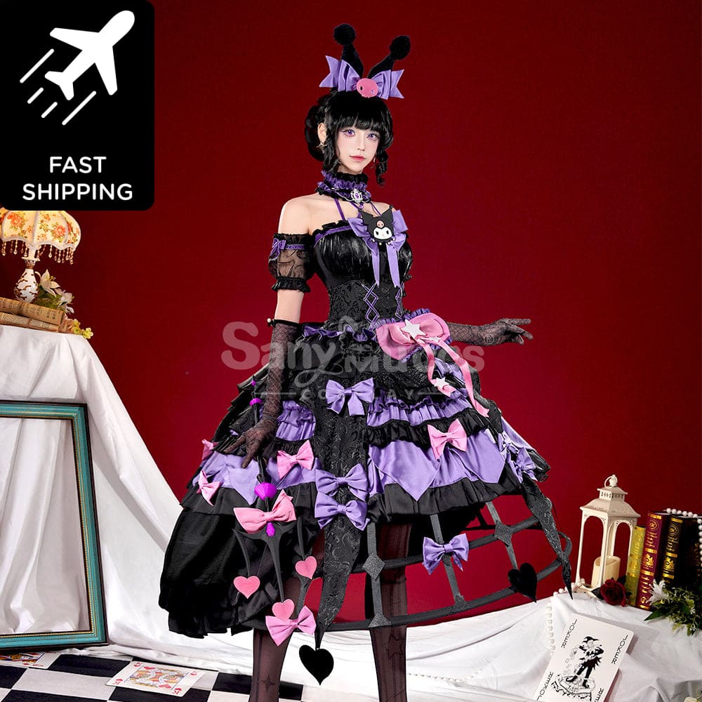 【48H To Ship】Game Identity Ⅴ Cosplay Merry Kuromi Bloody Queen Mary Costume Premium Edition Costumes