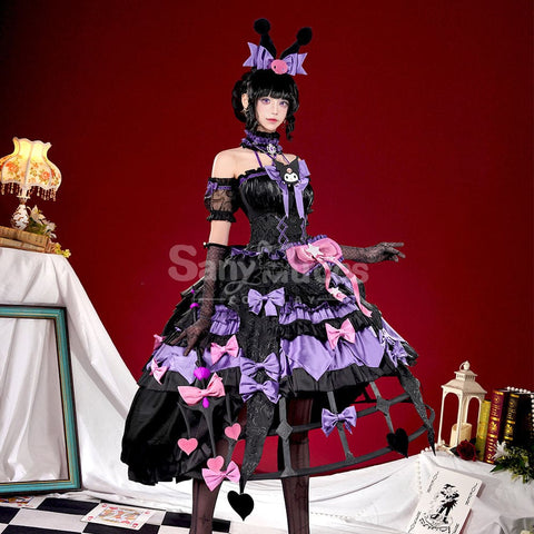 【48H To Ship】Game Identity Ⅴ Cosplay Merry Kuromi Bloody Queen Mary Costume Premium Edition Costumes