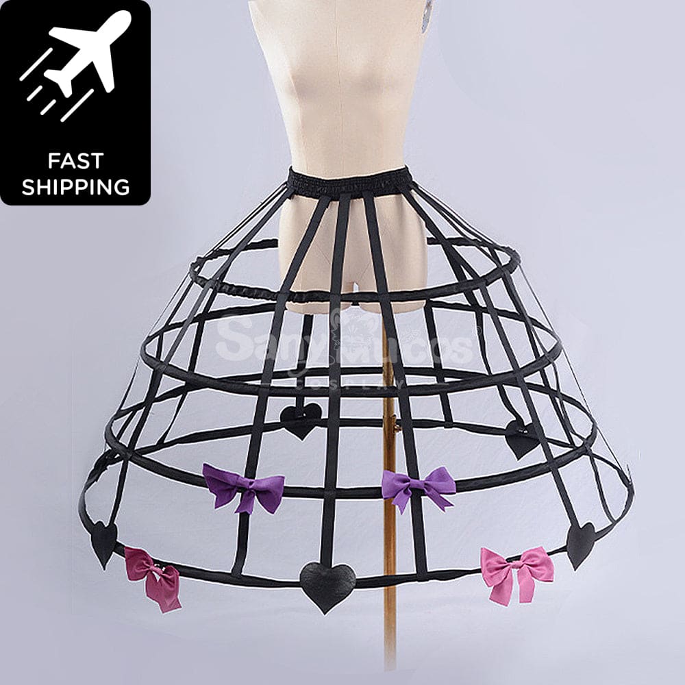 【48H To Ship】Game Identity Ⅴ Cosplay Merry Kuromi Bloody Queen Mary Cosplay Costume Premium Edition Petticoat Cosplay