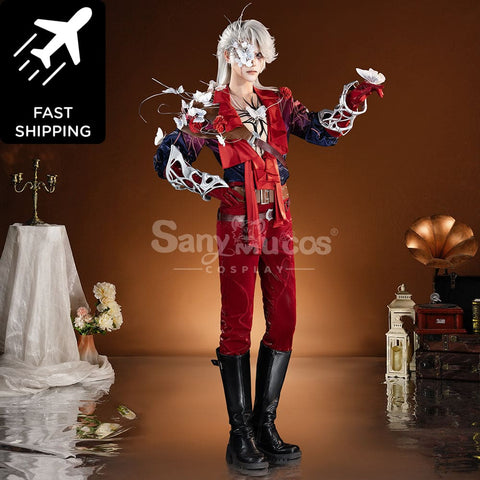 【Pre-Sale】Game Identity V Cosplay Red Coat Naib Subedar Cosplay Costume Premium Edition Cosplay Costumes