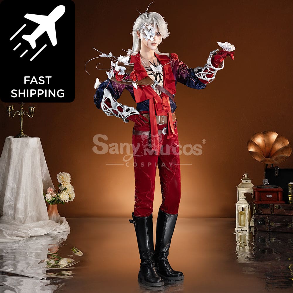 【Pre-Sale】Game Identity V Cosplay Red Coat Naib Subedar Cosplay Costume Premium Edition Cosplay Costumes