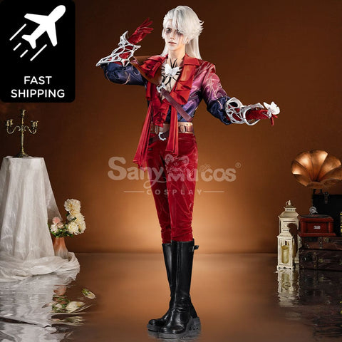 【Pre-Sale】Game Identity V Cosplay Red Coat Naib Subedar Cosplay Costume Premium Edition Cosplay Costumes