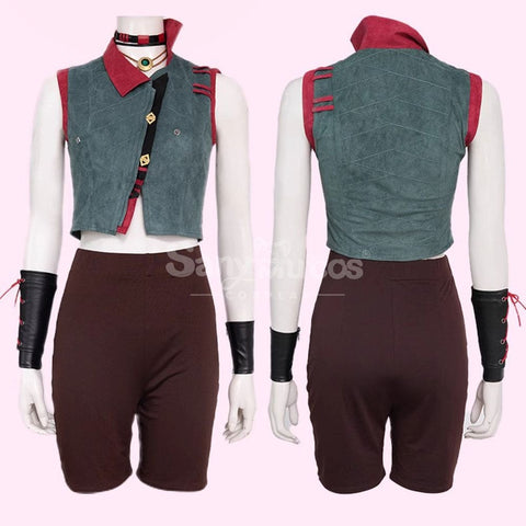 【Pre-Sale】Game League Of Legends Arcane Cosplay Jinx Vest Costume Premium Edition Costumes