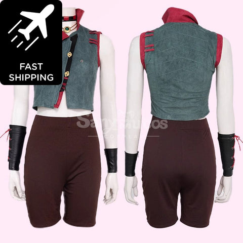 【Pre-Sale】Game League Of Legends Arcane Cosplay Jinx Vest Costume Premium Edition Costumes