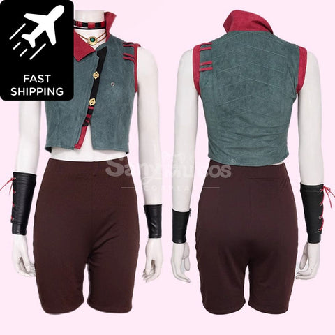 【Pre-Sale】Game League Of Legends Arcane Cosplay Jinx Vest Costume Premium Edition Costumes