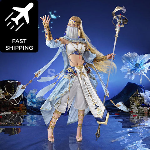 【48H To Ship】Game Love And Deepspace Cosplay Sapphire Dream Evol Costume Premium Edition Costumes