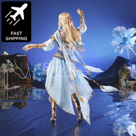 【48H To Ship】Game Love And Deepspace Cosplay Sapphire Dream Evol Costume Premium Edition Costumes