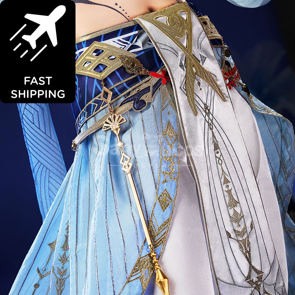 【48H To Ship】Game Love And Deepspace Cosplay Sapphire Dream Evol Costume Premium Edition Costumes