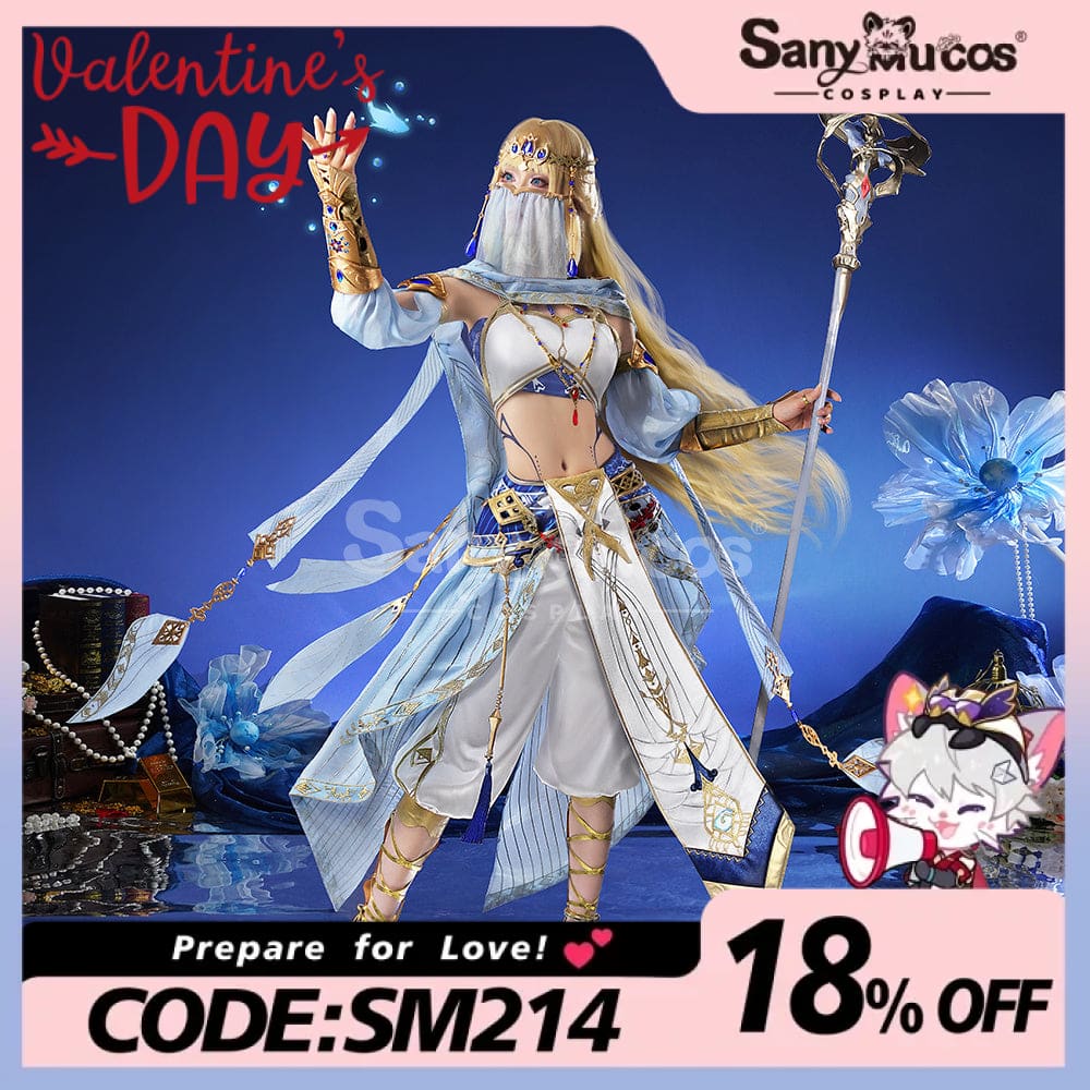 【48H To Ship】Game Love And Deepspace Cosplay Sapphire Dream Evol Costume Premium Edition Costumes