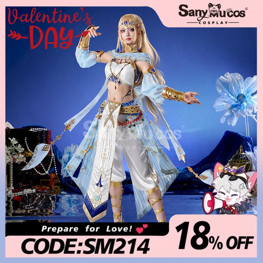 【48H To Ship】Game Love And Deepspace Cosplay Sapphire Dream Evol Costume Premium Edition Costumes