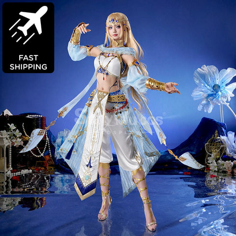 【48H To Ship】Game Love And Deepspace Cosplay Sapphire Dream Evol Costume Premium Edition Costumes