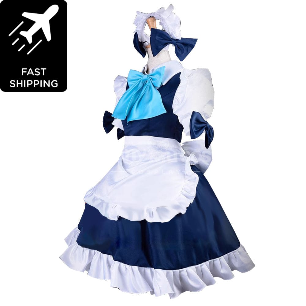 【Pre-Sale】Game the Embodiment of Scarlet Devil Cosplay Izayoi Sakuya Maid Cosplay Costume Premium Edition Cosplay
