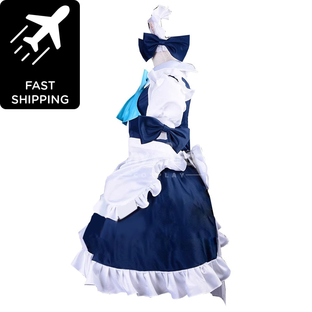 【Pre-Sale】Game the Embodiment of Scarlet Devil Cosplay Izayoi Sakuya Maid Cosplay Costume Premium Edition Cosplay