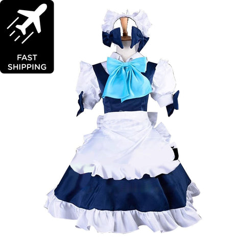 【Pre-Sale】Game the Embodiment of Scarlet Devil Cosplay Izayoi Sakuya Maid Cosplay Costume Premium Edition Cosplay