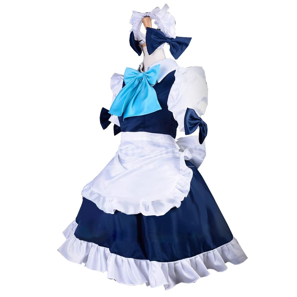 【Pre-Sale】Game the Embodiment of Scarlet Devil Cosplay Izayoi Sakuya Maid Cosplay Costume Premium Edition Cosplay