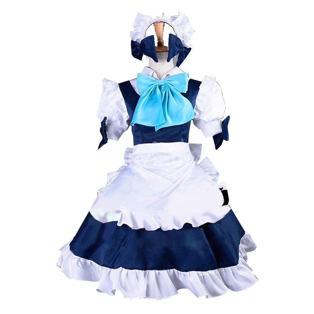 【Pre-Sale】Game the Embodiment of Scarlet Devil Cosplay Izayoi Sakuya Maid Cosplay Costume Premium Edition Cosplay