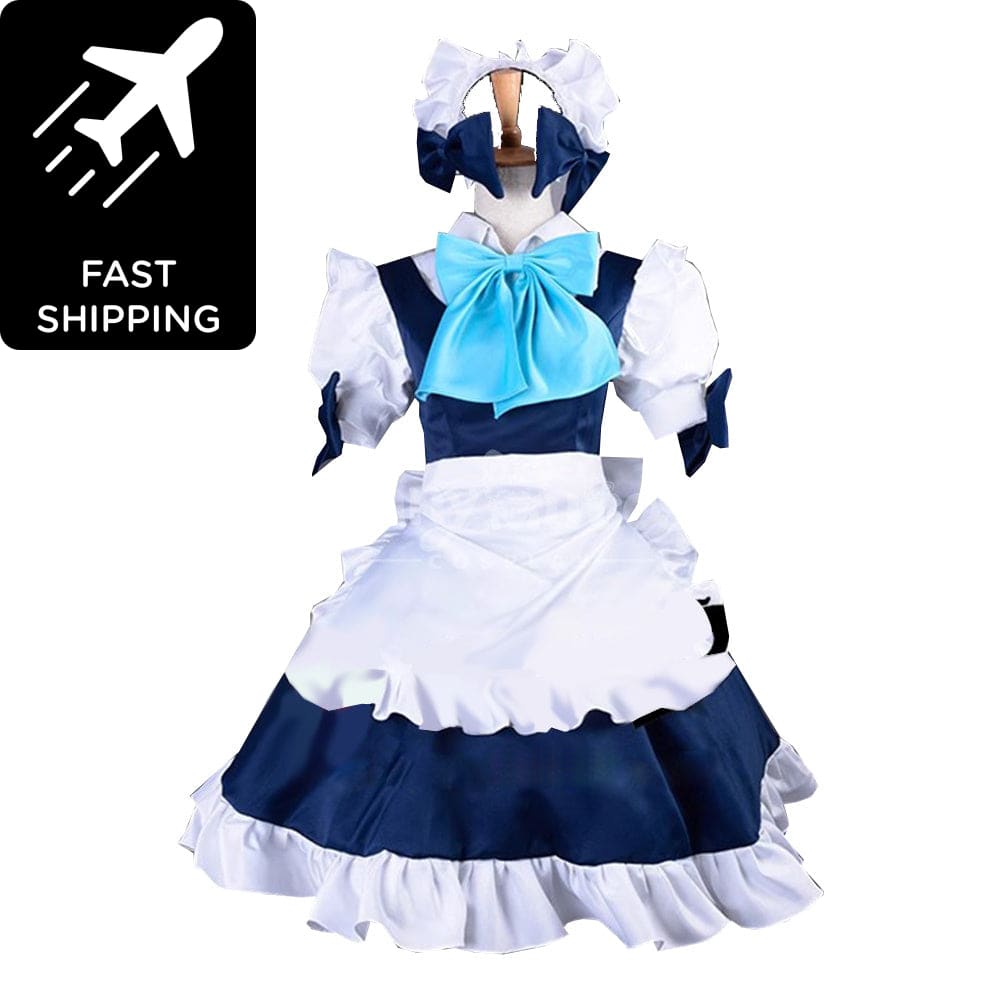 【Pre-Sale】Game the Embodiment of Scarlet Devil Cosplay Izayoi Sakuya Maid Cosplay Costume Premium Edition Cosplay