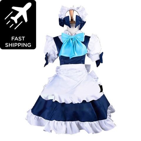 【Pre-Sale】Game the Embodiment of Scarlet Devil Cosplay Izayoi Sakuya Maid Cosplay Costume Premium Edition Cosplay