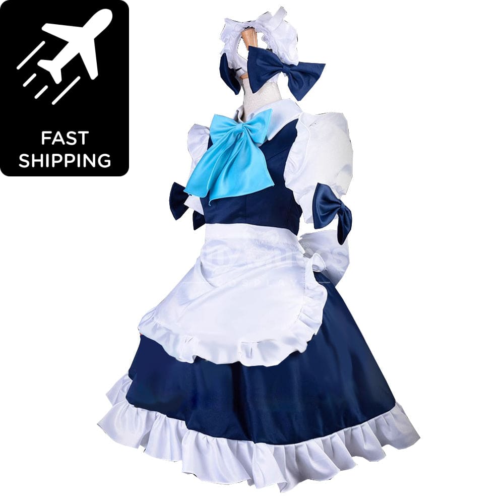 【Pre-Sale】Game the Embodiment of Scarlet Devil Cosplay Izayoi Sakuya Maid Cosplay Costume Premium Edition Cosplay