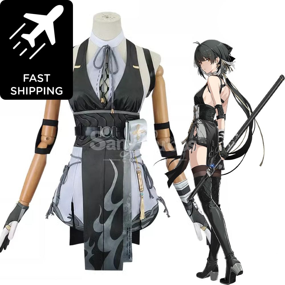 【In Stock】Game Wuthering Waves Cosplay Female Rover Costume Premium Edition Costumes