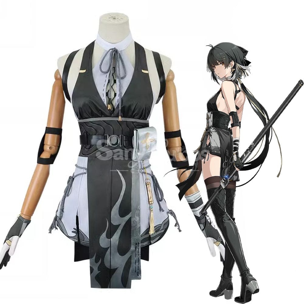 【In Stock】Game Wuthering Waves Cosplay Female Rover Costume Premium Edition Costumes