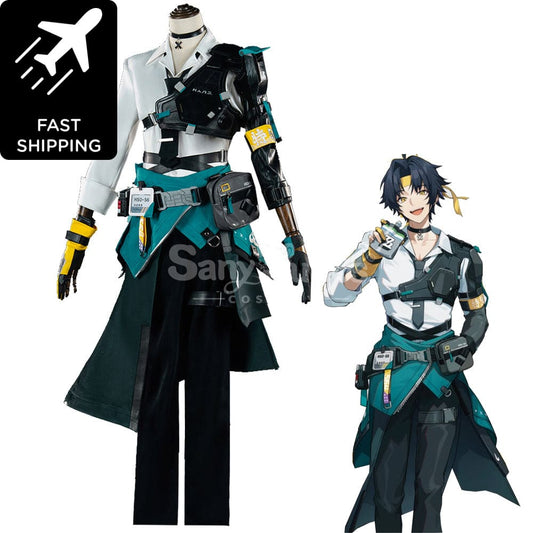 【Pre-Sale】Game Zenless Zone Zero Cosplay Asaba Yuma Cosplay Costume Premium Edition Cosplay Costumes 1000