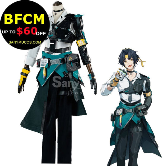 【Pre-Sale】Game Zenless Zone Zero Cosplay Asaba Yuma Cosplay Costume Premium Edition Cosplay Costumes 1000