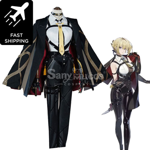 【Pre-Sale】Game Zenless Zone Zero Cosplay Evelyn Chevalier Costume Premium Edition Costumes