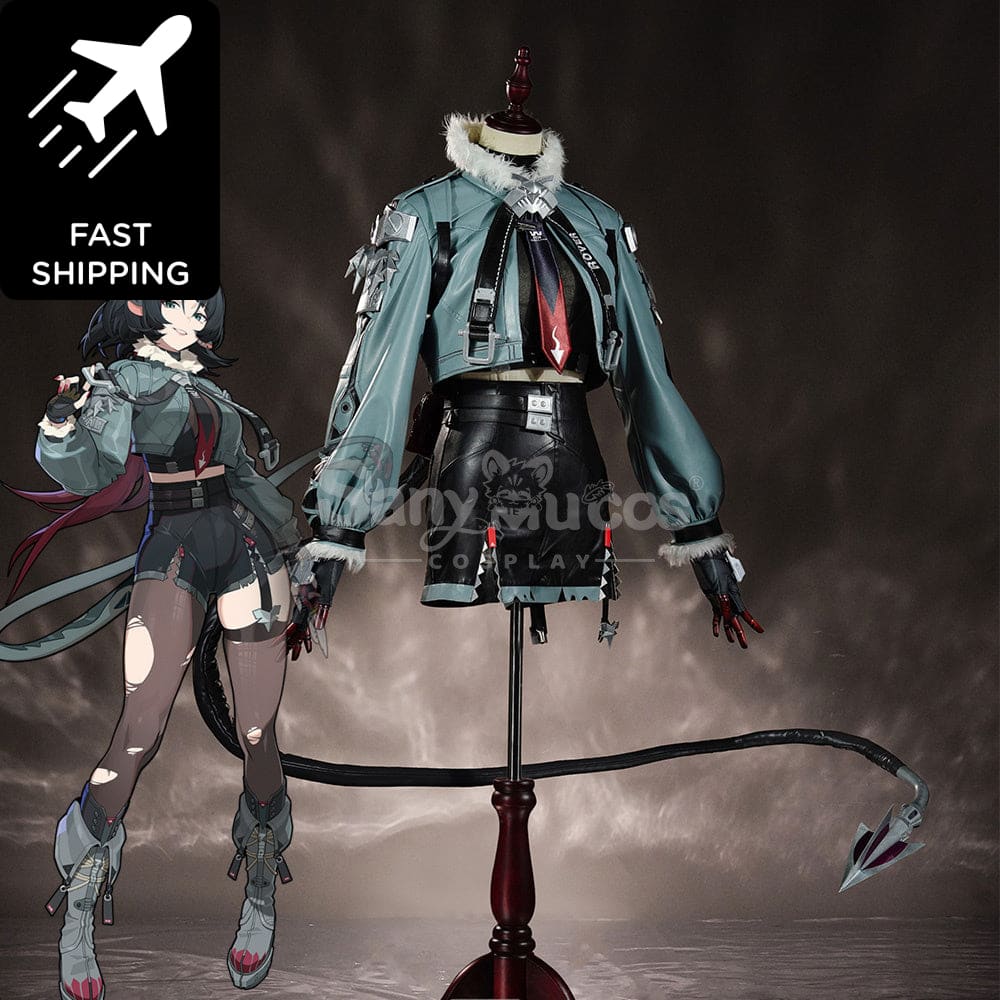 【48H To Ship】Game Zenless Zone Zero Cosplay Jane Doe Costume Premium Edition Costumes
