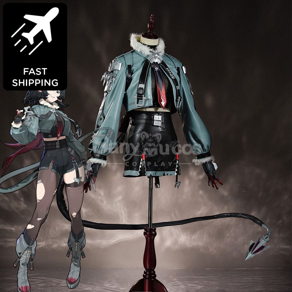 【48H To Ship】Game Zenless Zone Zero Cosplay Jane Doe Costume Premium Edition Costumes