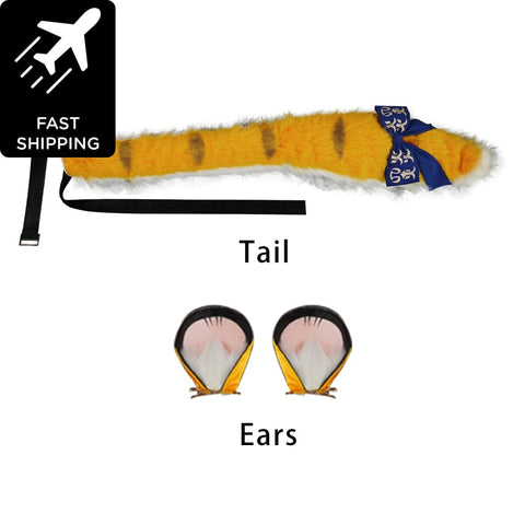 【Pre-Sale】Game Zenless Zone Zero Cosplay Ju Fufu Cosplay Costume Premium Edition Tail and Ears Cosplay Costumes