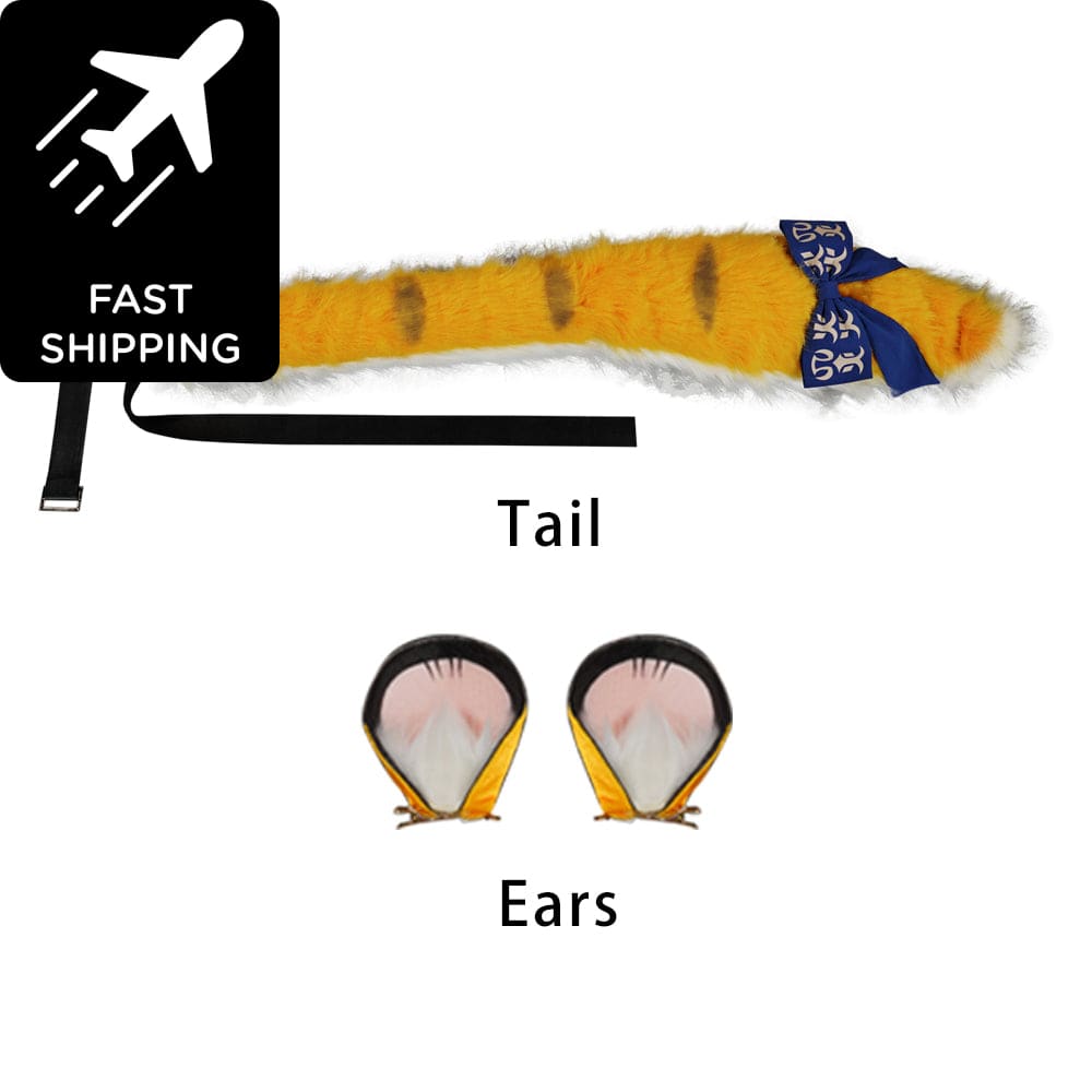 【Pre-Sale】Game Zenless Zone Zero Cosplay Ju Fufu Cosplay Costume Premium Edition Tail and Ears Cosplay Costumes