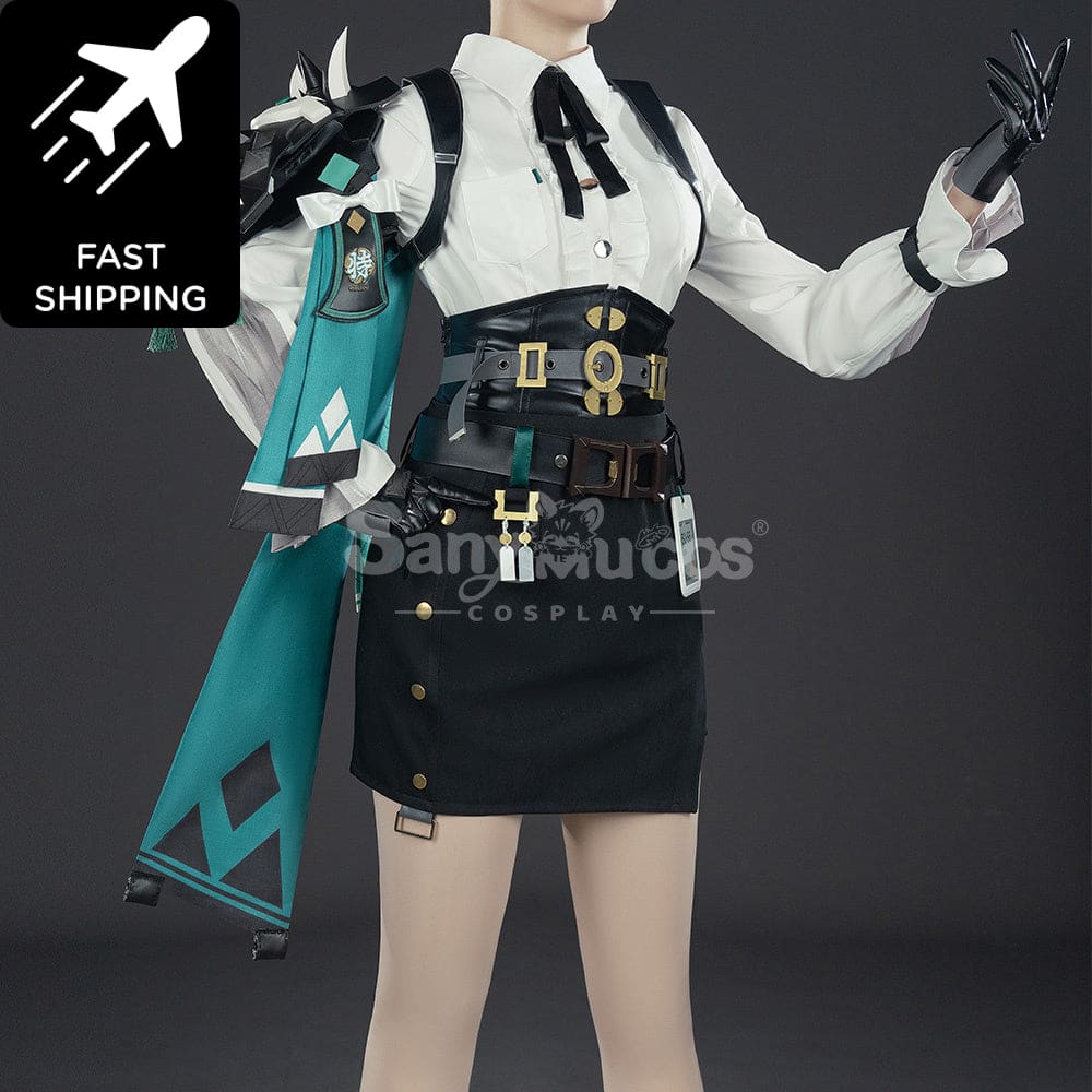 【Pre-Sale】Game Zenless Zone Zero Cosplay Tsukishiro Yanagi Costume Premium Edition Costumes