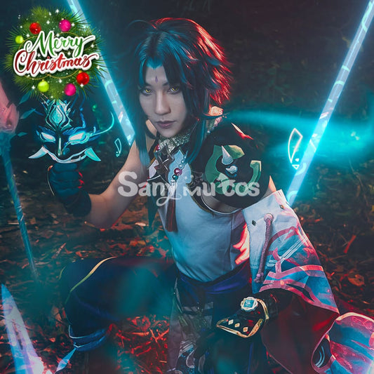 Game Genshin Impact Xiao Yaksha Cosplay Liyue Anemo Male Cosplay Xiao Costumes 1000