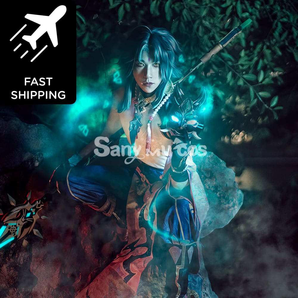 Game Genshin Impact Xiao Yaksha Cosplay Liyue Anemo Male Cosplay Xiao Costumes