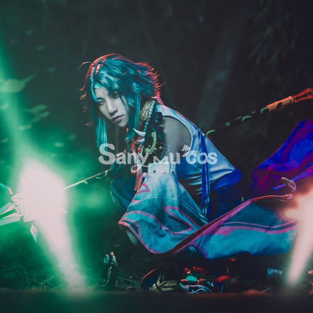 Game Genshin Impact Xiao Yaksha Cosplay Liyue Anemo Male Cosplay Xiao Costumes