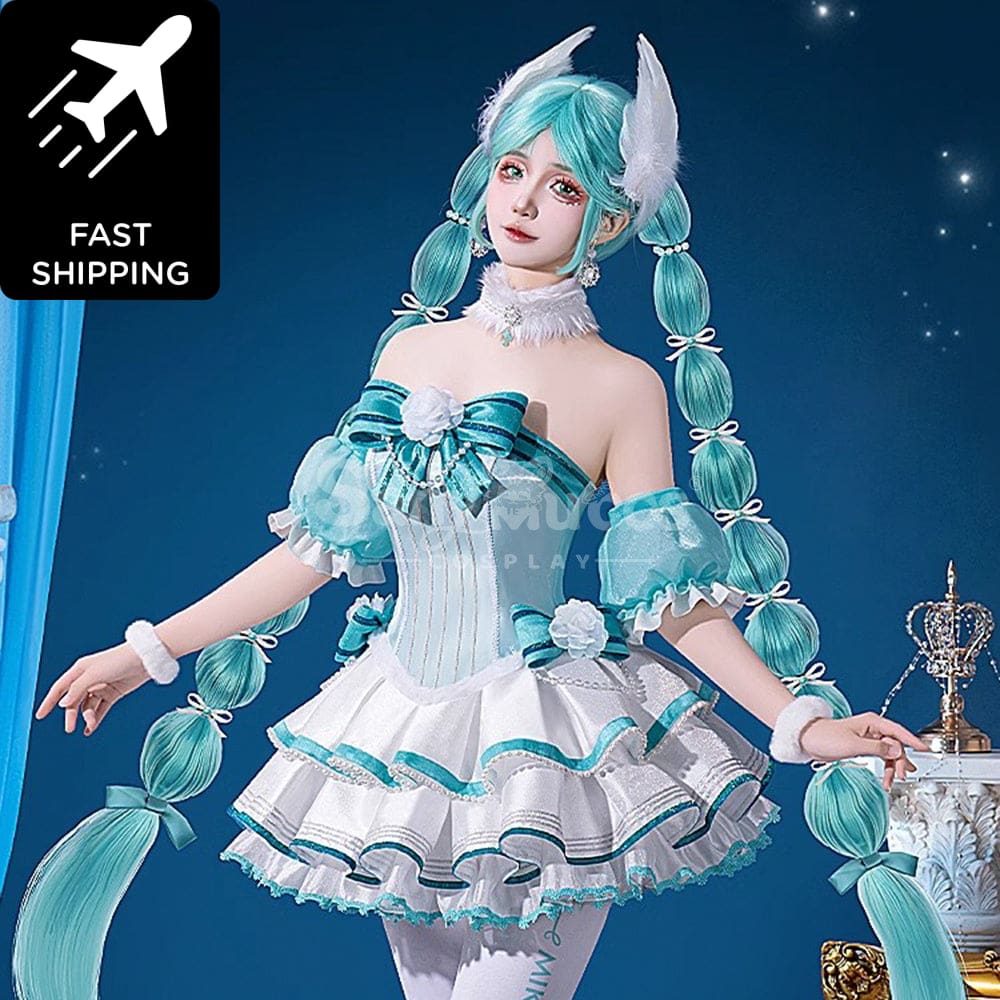 【Pre-Sale】Vocaloid Hatsune Miku Cosplay Miku Classical Tuning Swan Lake Cosplay Costume Premium Edition Cosplay Costumes