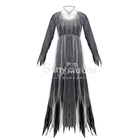 【In Stock】Halloween Cosplay Black Ghost Cosplay Costume
