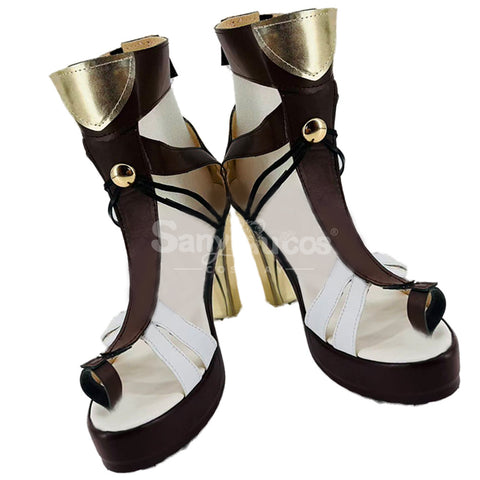 Game Wuthering Waves Cosplay AUGUSTA Cosplay Shoes