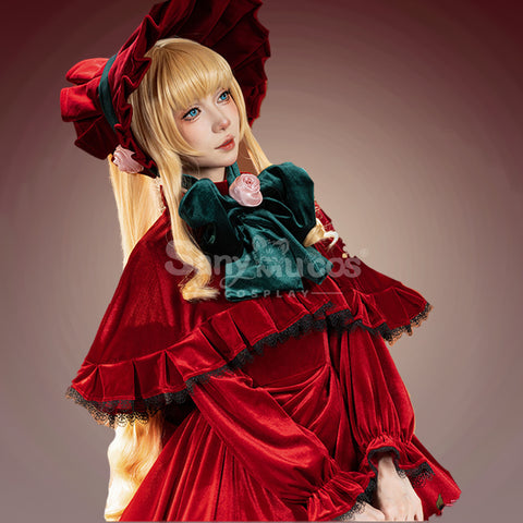 【Pre-Sale】Anime Rozen Maiden Cosplay Shinku Cosplay Christmas Costume Premium Edition