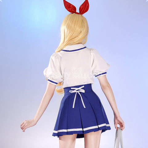 【In Stock】Anime Aikatsu! Cosplay Summer School Uniform Cosplay Costume Premium Edition