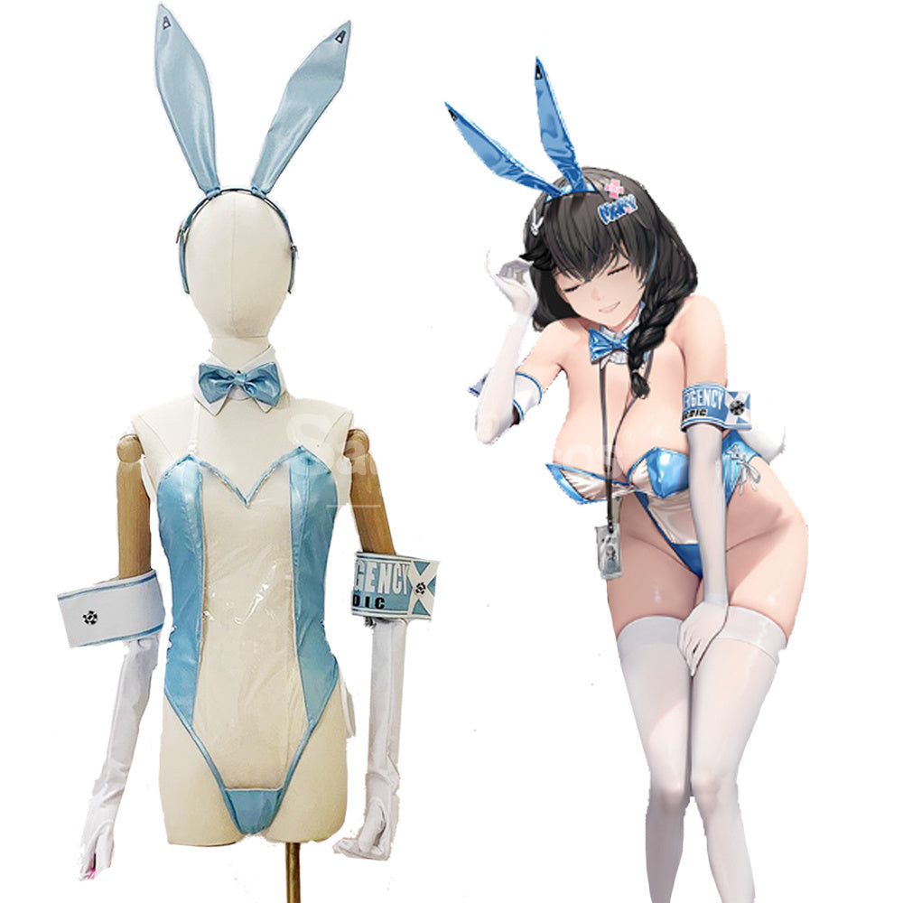 【Custom-Tailor】Game Goddess of Victory: NIKKE Cosplay Medical Rabbit Mary Cosplay Costume Swimsuit