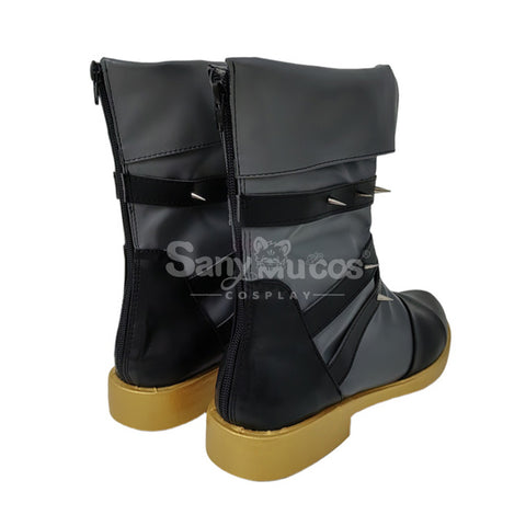 Game Identity V Cosplay Gold Foil Cosplay Shoes