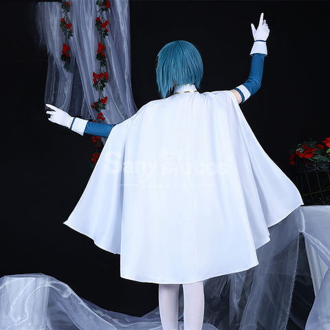 【In Stock】Anime Puella Magi Madoka Magica Cosplay Miki Sayaka Cosplay Costume