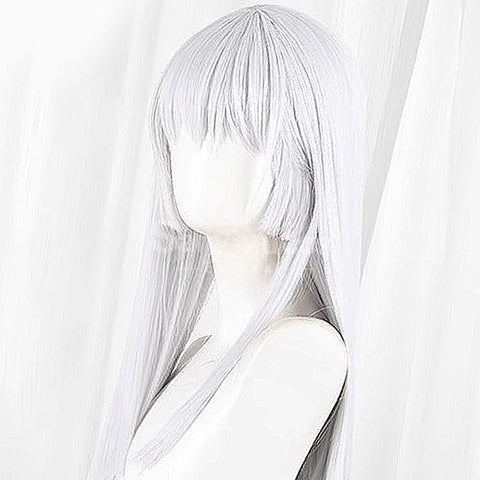 【In Stock】Game Summer Pockets Cosplay Naruse Shiroha Cosplay Costume Cosplay Wigs