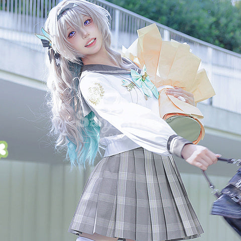 【Pre-Sale】Game Honkai: Star Rail Cosplay Jyoshi Koukousei Firefly Cosplay Costume Cosplay Costumes
