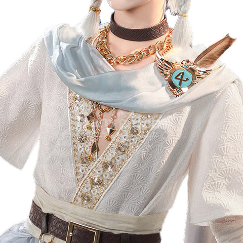 【In Stock】Game Identity Ⅴ Cosplay Pure White Prophet Cosplay Costume Premium Edition Cosplay Costumes