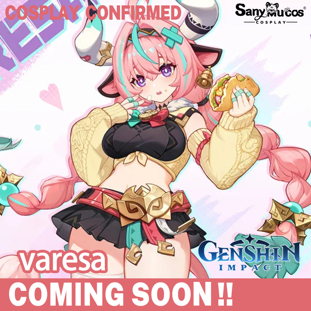 【SanyMuCos Deposit Poll】Game Genshin Impact Cosplay Varesa Cosplay Costume Premium Edition