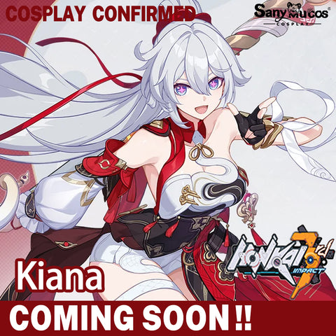 【SanyMuCos Deposit Poll】Game Honkai Impact 3rd Cosplay Kiana Kaslana Cosplay Costume Premium Edition